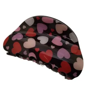 کلیپس مو زنانه مدل قلبی