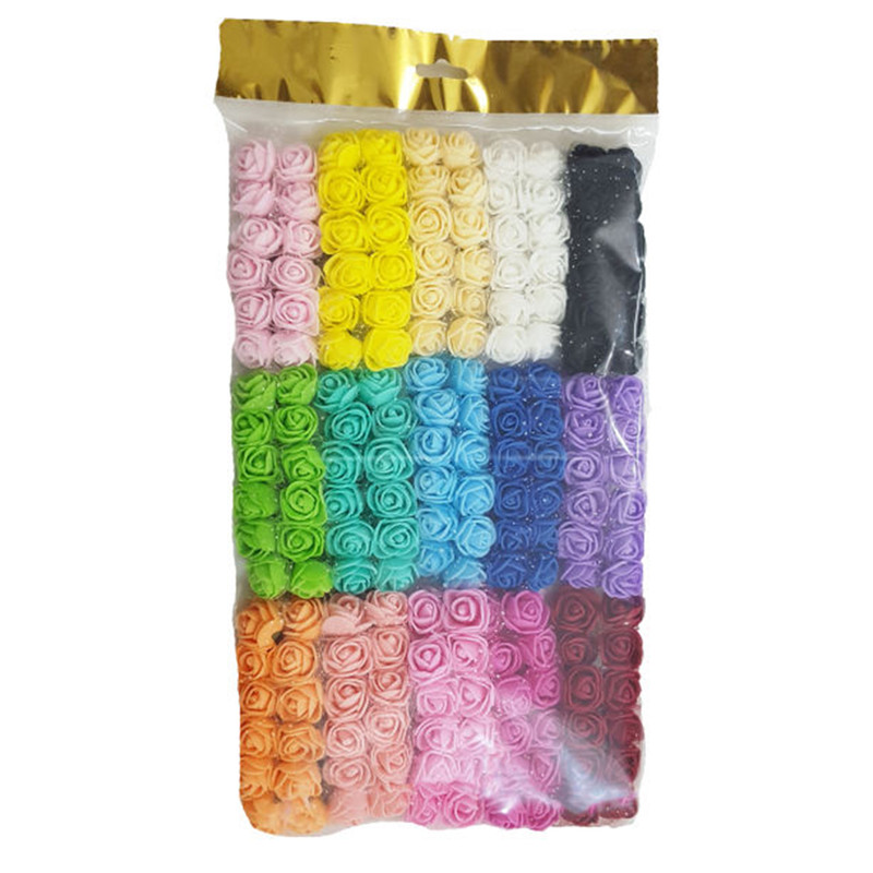 گل مصنوعی مدل رز بسته 180 عددی