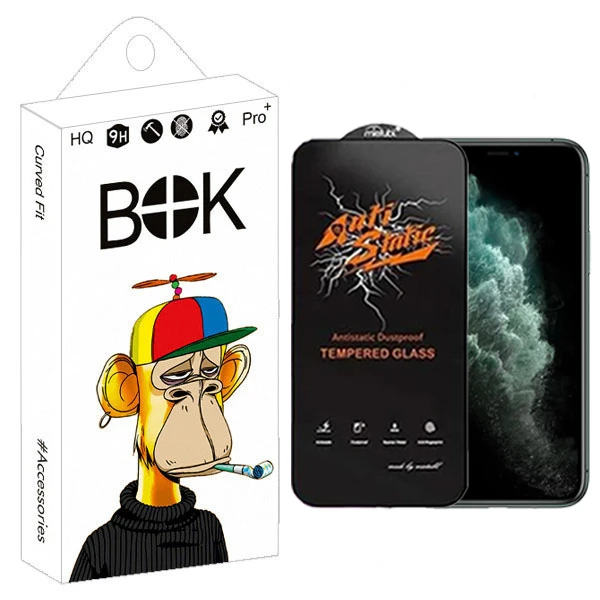 محافظ صفحه نمایش بوک مدل Antistatic Touch مناسب برای گوشی موبایل اپل Iphone XS Max / 11 Pro Max