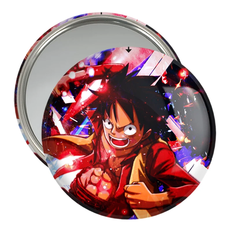 آینه جیبی خندالو مدل لوفی دی مانکی انیمه وان پیس کد 11421