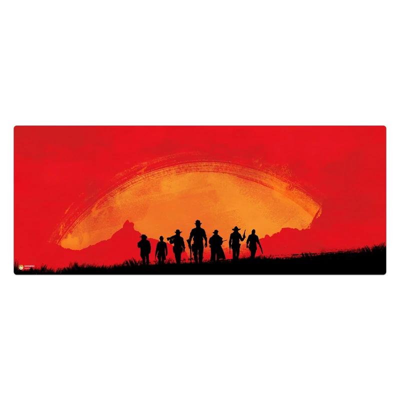 ماوس پد هومرو مدل HX015 طرح Red Dead Redemption سایز 40x100 سانتی‌متر