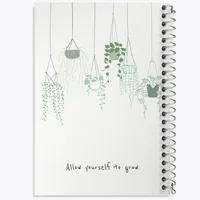 دفتر ژورنال نویسی 50 برگ خندالو مدل نقطه ای طرح Allow Yourself To Grow کد N2314