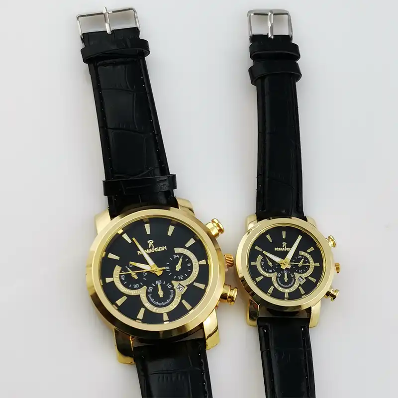 ست ساعت مچی عقربه ای زنانه و مردانه مدل 3موتوره