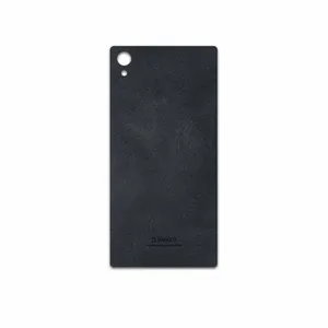 MAHOOT Graphite Buffalo Leather Cover Sticker for Sony Xperia Z5