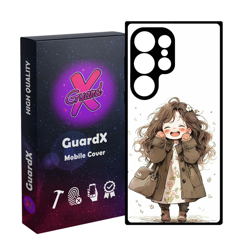 کاور گارد ایکس طرح دختر مدل 10719 مناسب برای گوشی موبایل سامسونگ Galaxy S25 Ultra