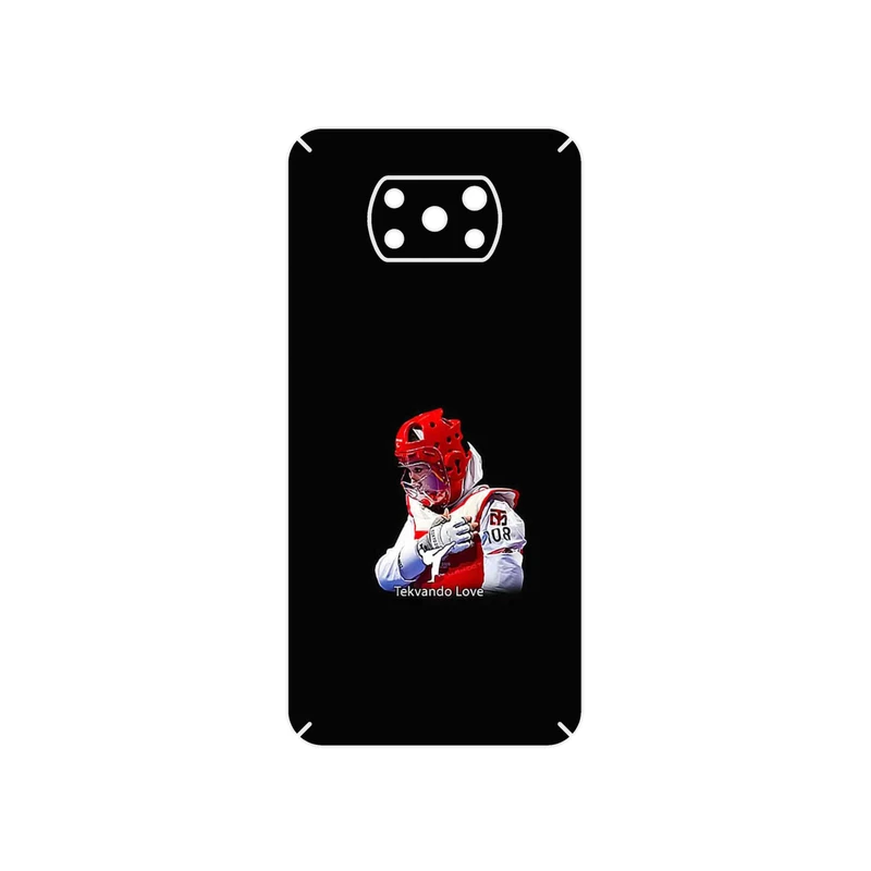 برچسب پوششی ماهوت مدل Tekvando مناسب برای گوشی موبایل شیائومی Poco X3 NFC