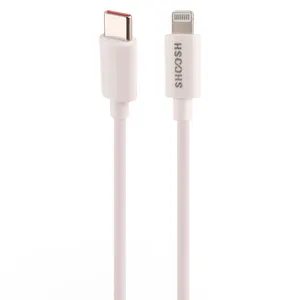 کابل تبدیل USB-C به microUSB شوش مدل SH403 A طول 1.1 متر