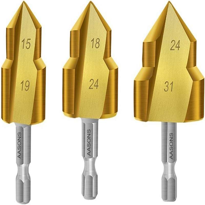 مته تخلیه لوله مدل tp-3 مجموعه 3 عددی