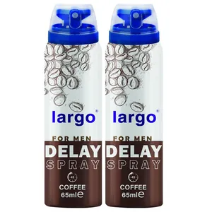 اسپری تاخیری لارگو مدل Coffee حجم 65 میلی لیتر مجموعه 2 عددی
