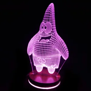 چراغ خواب کودک مدل بالبینگ سه بعدی پاتریک کد 3632