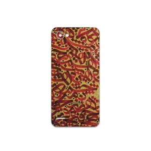 MAHOOT Nastaliq-6 Cover Sticker for LG Q6