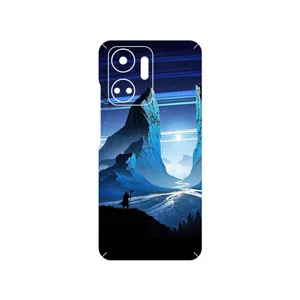 MAHOOT Blue Mountains Digital Art Cover Sticker for Honor X7a