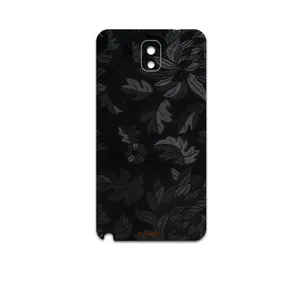 MAHOOT Black-Wildflower Cover Sticker for Samsung Galaxy Note 3