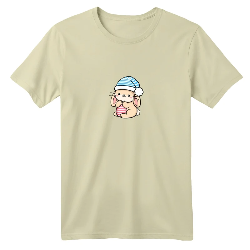 تی شرت آستین کوتاه بچگانه مدل خرگوش مهربون کد 01