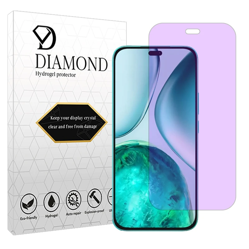 محافظ صفحه نمایش ضداشعه بنفش دیاموند مدل Eye Care مناسب برای گوشی موبایل آنر X8c