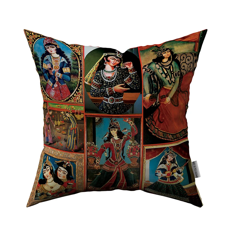 کاور کوسن مدل مخمل کد c0044 سایز 43x43 سانتی متر