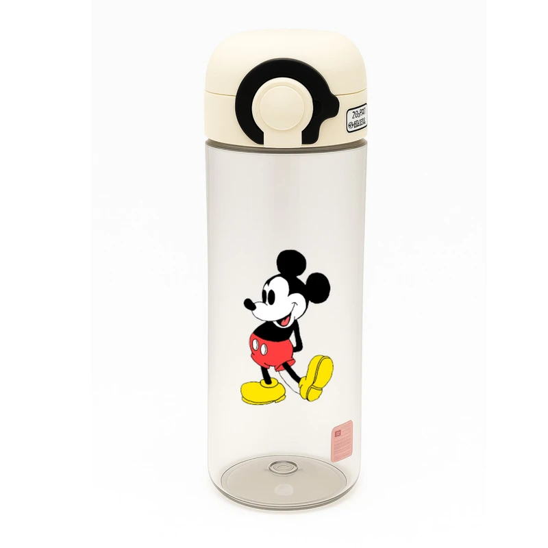 قمقمه کودک دیزنی مدل نی دار طرح میکی موس گنجایش 0.56 لیتر