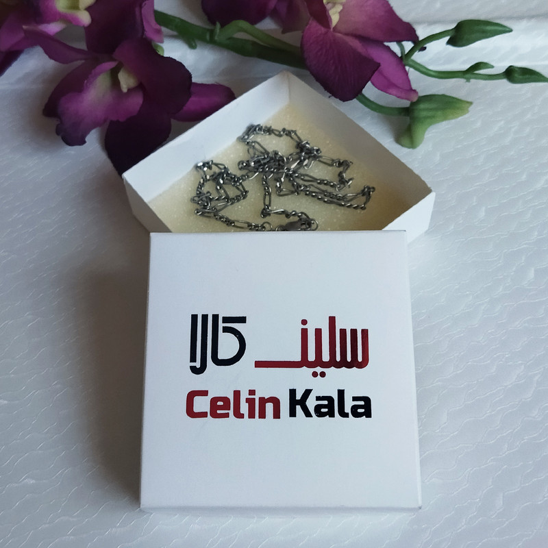 زنجیر نقره مردانه سلین کالا مدل فیگارو T55