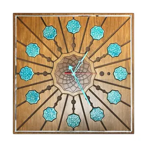 ساعت دیواری آسوریک مدل شمس مربع کد 2529
