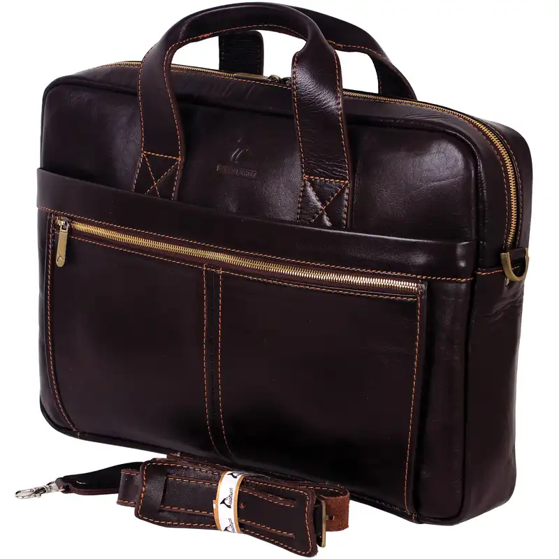 کیف اداری چرم بارز مدل DL69