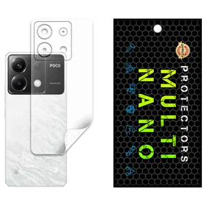 Multi-Nano X-F1B Model Nano Hydrogel Matte Back Protector Suitable for Xiaomi Poco X6 Mobile Phone