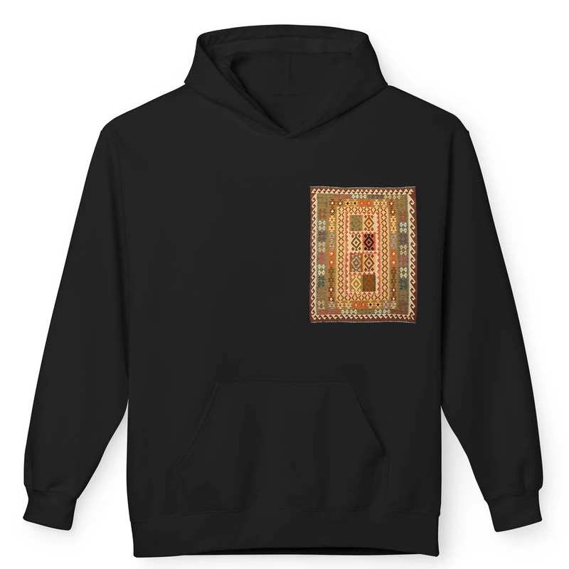 هودی مردانه پاد آفرین مدل فرش و گلیم و کاشی کد 89