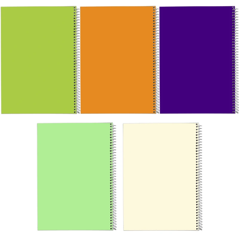 دفتر مشق 50 برگ مدوپد طرح ساده کد BD10040 مجموعه 5 عددی