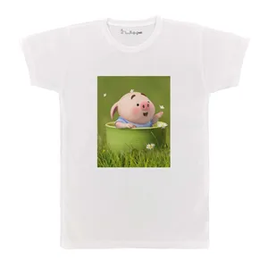 تی شرت بچگانه پرمانه طرح حیوانات بامزه کد pmt.6042