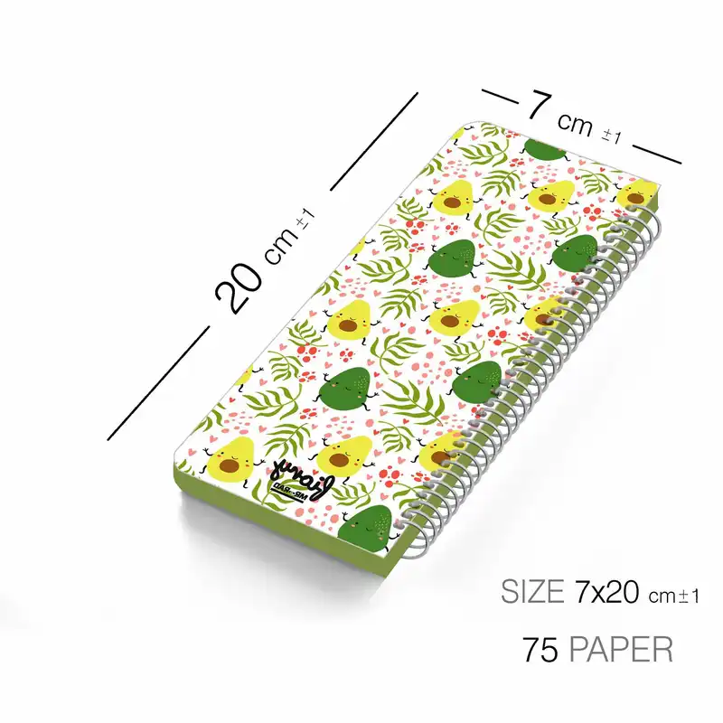 دفترچه یادداشت مستر راد مدل to do list طرح آواکادو کد fiory 1771