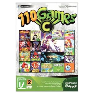 مجموعه 110 عدد بازی کامپیوتری نشر نوین پندار
