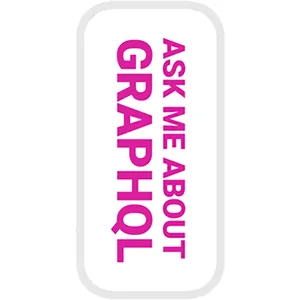 استیکر لپ تاپ طرح ask-me-about-graphql کدST93
