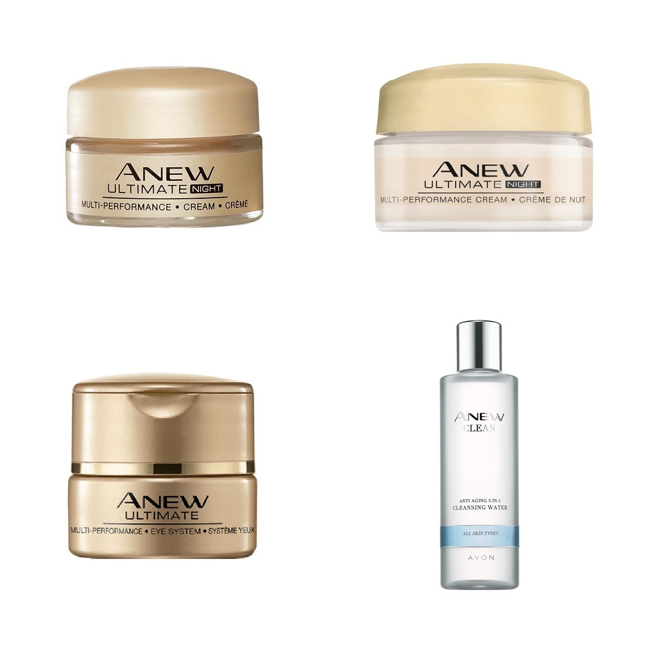 پک کرم صورت آون مدل Anew Ultimate Multi-Purpose Anti-Aging Skin Care Kit حجم 15 میلی لیتر