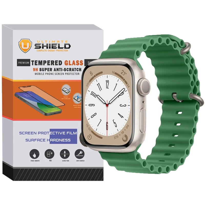 بند آلتیمیت شیلد مدل Ocean مناسب برای اپل واچ Series 7 Aluminum 45 میلی متری