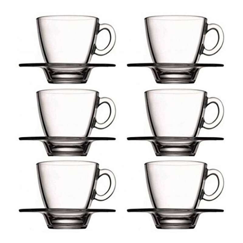ست فنجان و نعلبکی پاشاباغچه مدلAqua کد 95040 -بسته 6 عددی ست فنجان و نعلبکی پاشاباغچه مدلAqua کد 95040 -بسته 6 عددی