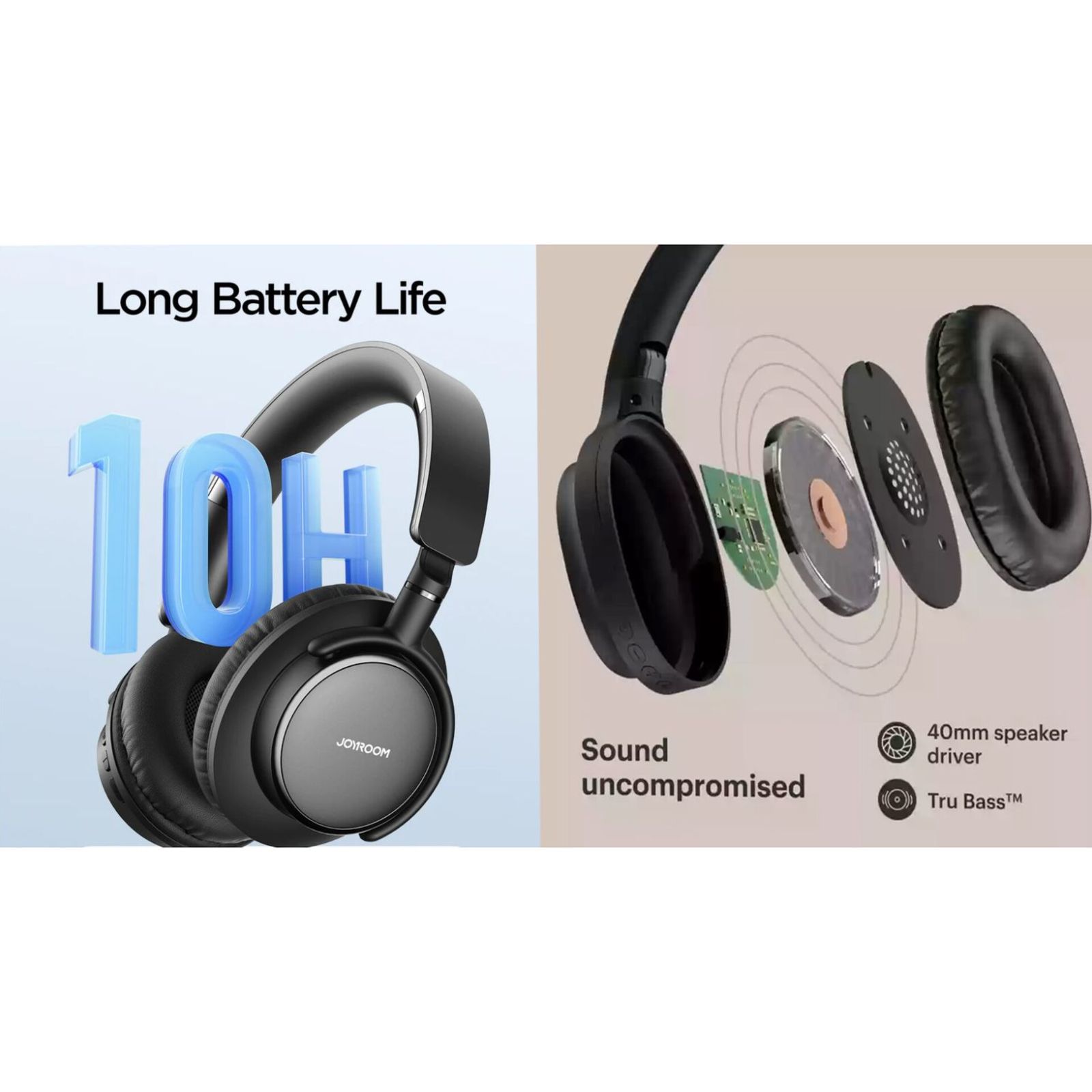 هدست بی سیم جوی روم مدل JR-OH1 -  - 6
