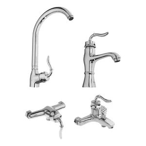 ست شیرآلات چیره مدل لادن مجموعه 4 عددی