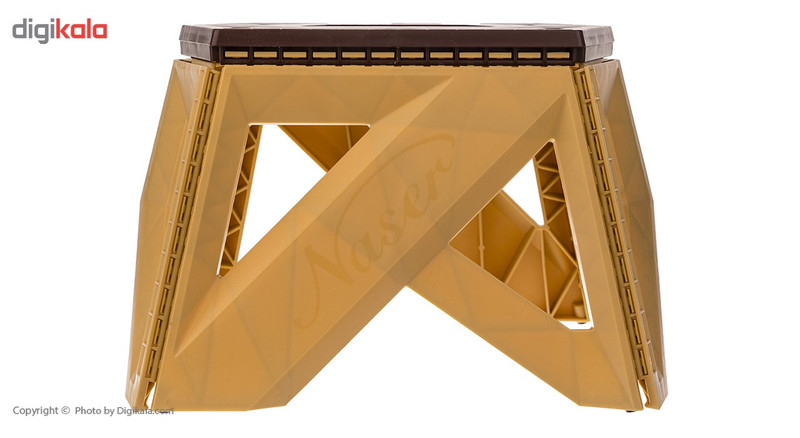 صندلی تاشو پلاستیک ناصر مدل 616BR