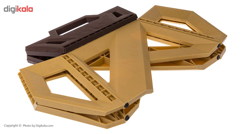 صندلی تاشو پلاستیک ناصر مدل 616BR