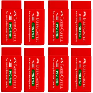 پاک کن فابر کاستل مدل PVC بسته 8 عددی