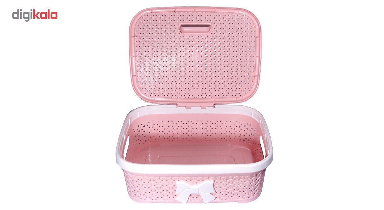 سبد رخت بروفه مدل Slim-pink main 1 2