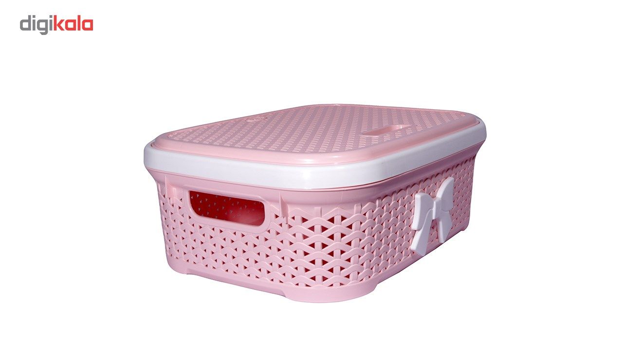 سبد رخت بروفه مدل Slim-pink main 1 3
