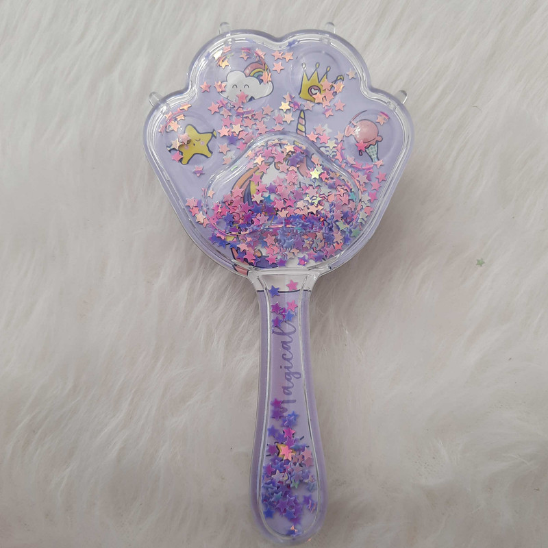 برس کودک مدل  اسب پونی یونیکورن طرح اکواریومی