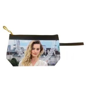 کیف لوازم آرایش زنانه طرح بازیگر مارگو رابی مدل L1206