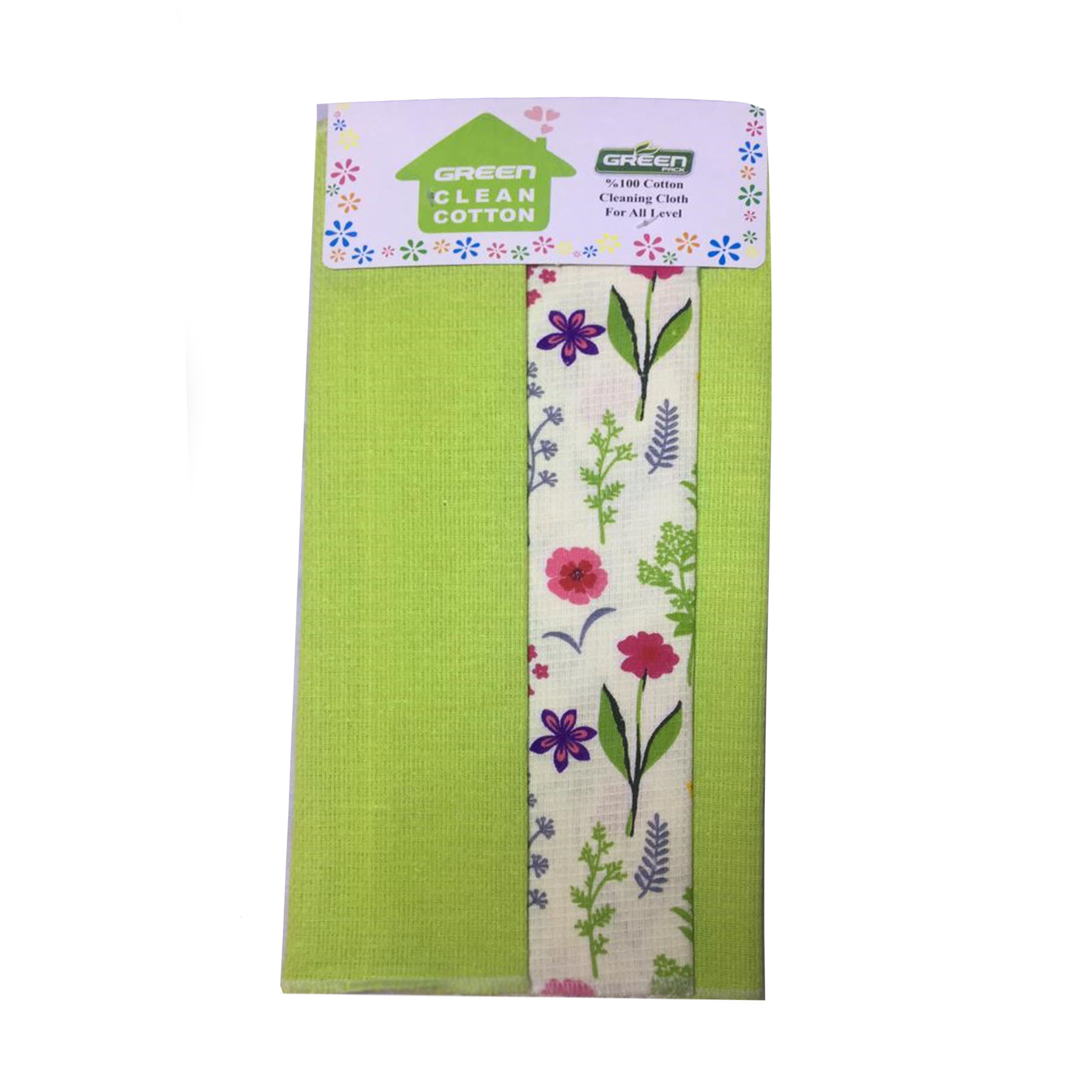 دستمال آشپزخانه مدل G-clean cotton مجموعه 3 عددی