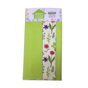 دستمال آشپزخانه مدل G-clean cotton مجموعه 3 عددی