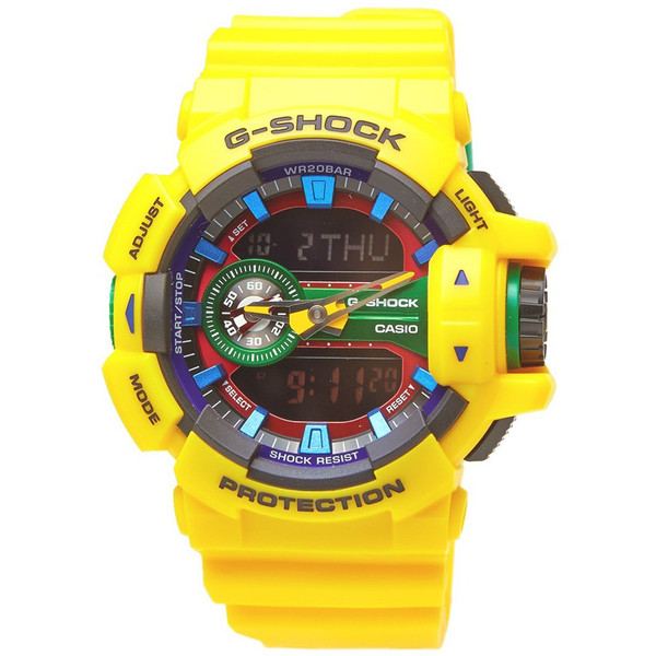ساعت مچی عقربه ای مردانه کاسیو جی شاک مدل G-Shock GA-400-9ADR