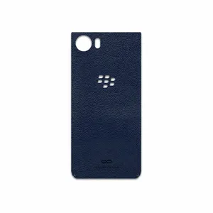 MAHOOT Deep-Blue-Leather Cover Sticker for BlackBerry KEYONE