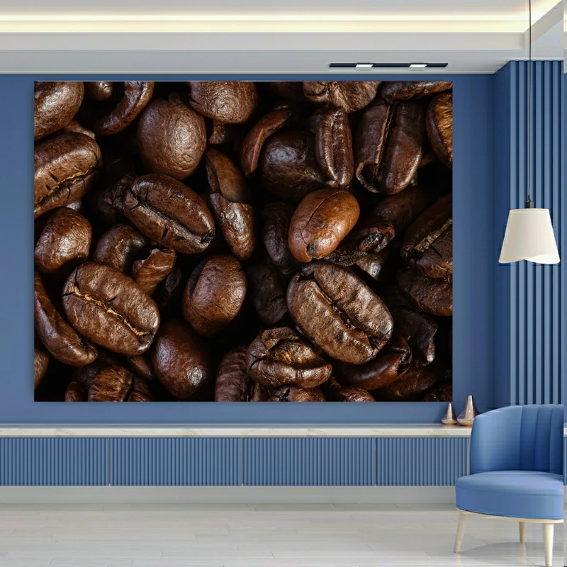 پوستر دیواری طرح دانه قهوه کد BK22676