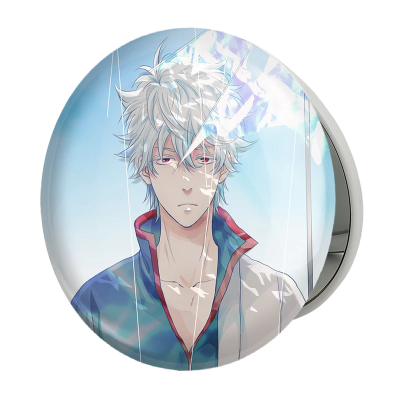 آینه جیبی خندالو طرح گینتوکی انیمه گینتاما مدل تاشو کد 12942 