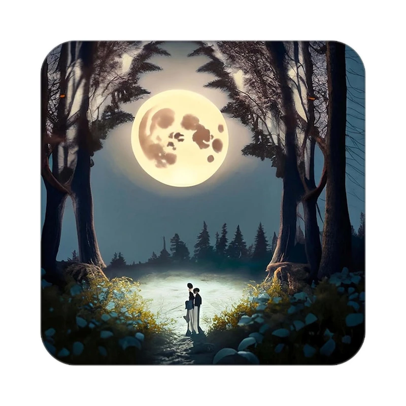 زیر لیوانی کاکتی مدل عاشقانه کد mp12576